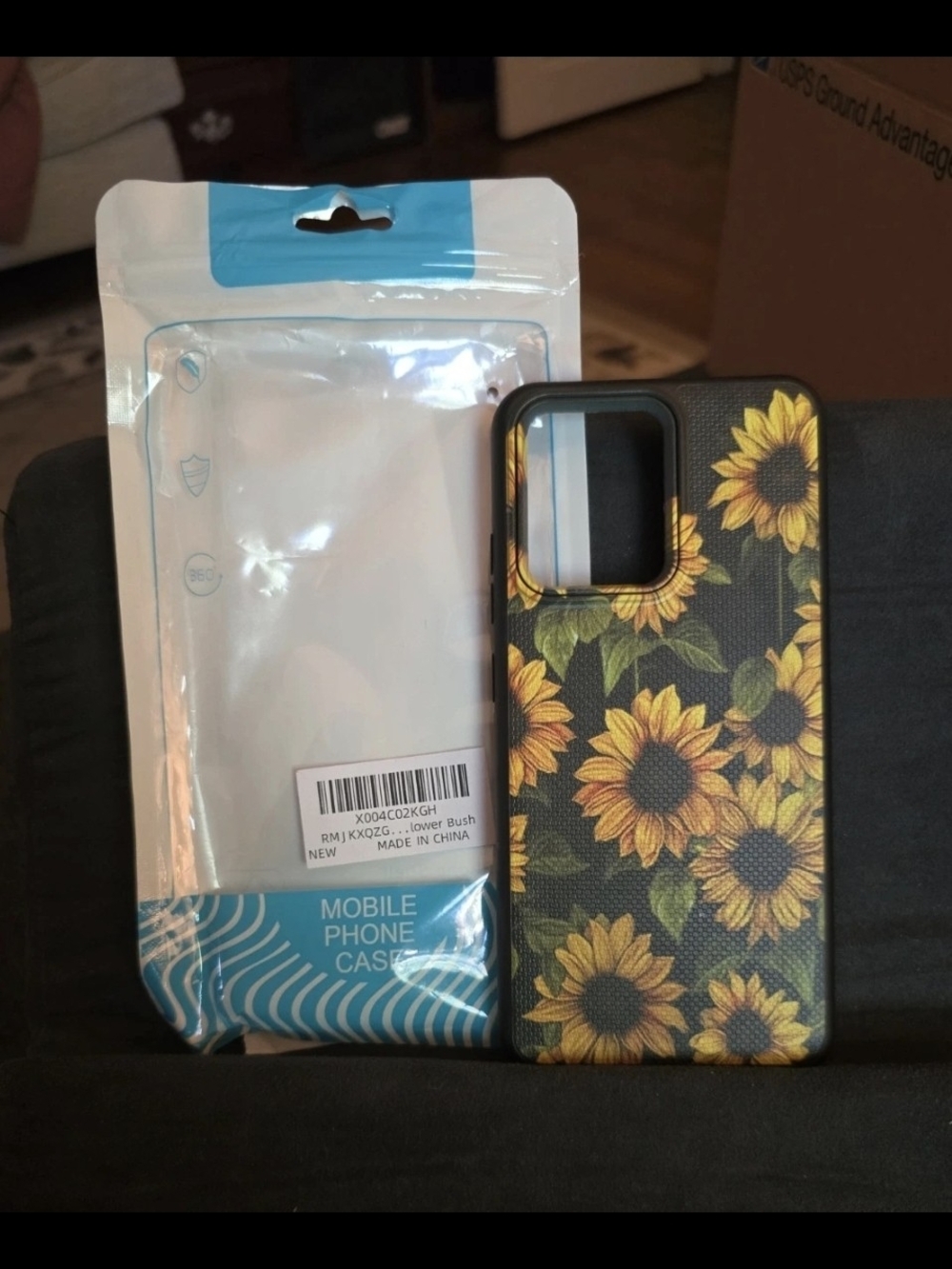 NWT HMD Vibe Phone Case Sunflower Bush Floral | RMJKXQZG Dual Layer + Screen Pro